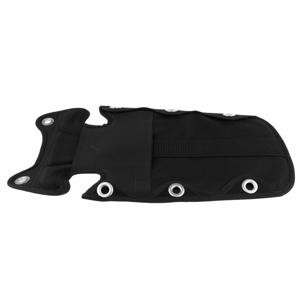 Universal Scuba Diving Back Plate Backplate Storage Pocket for Dive Harness
