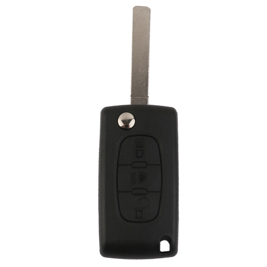3-Button Central Locking Remote  Key Shell For Citroen Picasso CE0536
