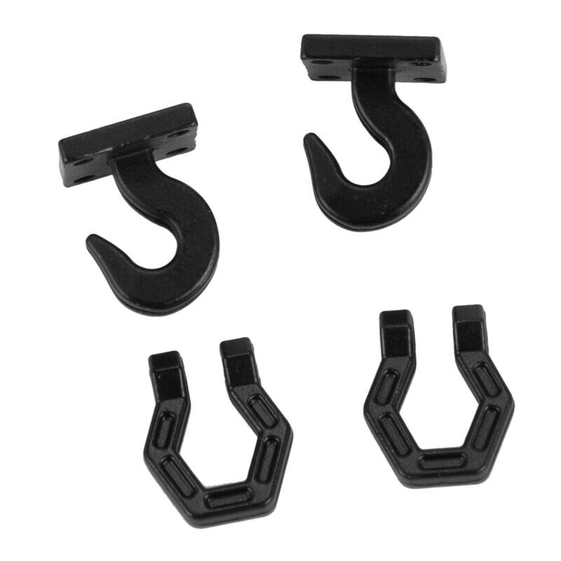 Metal RC Trailer Hook Replacement Parts Accessory Fit For 1/10 RC Cler AXIAL SQ4