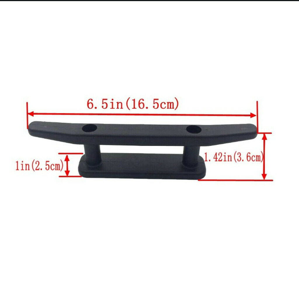 2 Pieces Kayak Deck Cleats Boat Cleat Mooring Kit Dock Holder Accessories