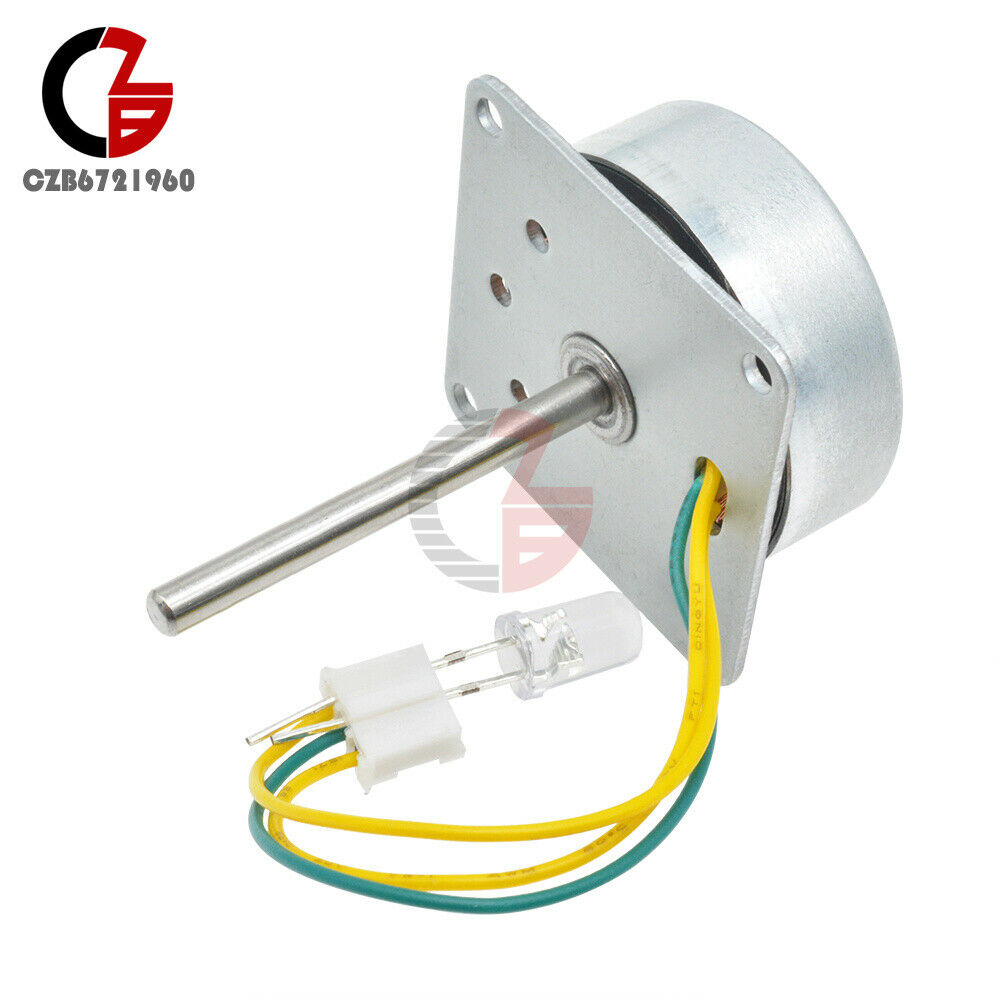 Three Phase DIY AC Micro Brushless Wind Power Hand Cranked Generator Motor 3-24V