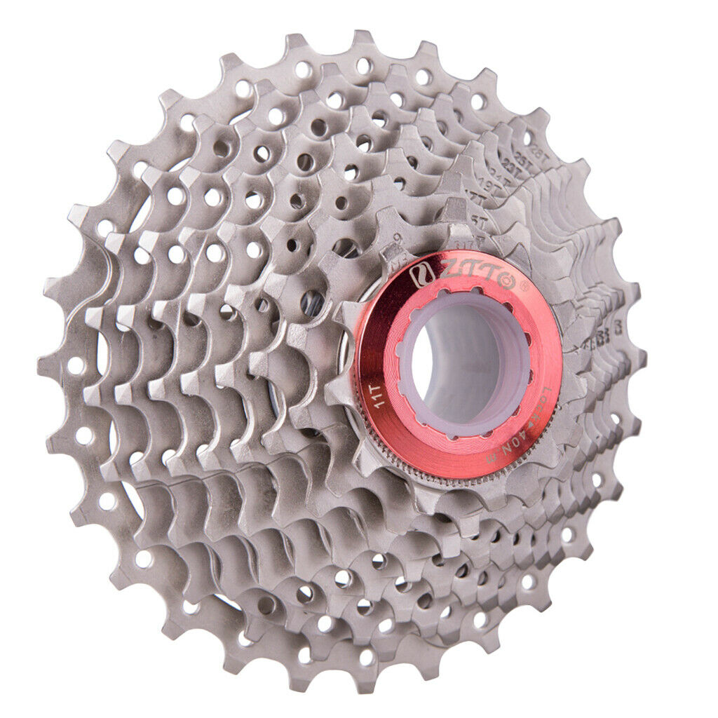 Steel Bike 9 Speed Freewheel Cassette 11-28 Teeth Flywheel Replacement Parts