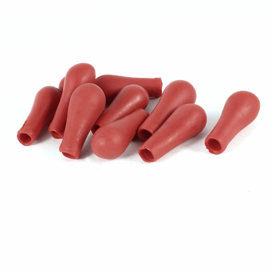 10Pcs  Rubber Pipette Medicine Laboratory Dropper Red Rubber Head Pipet 7ml