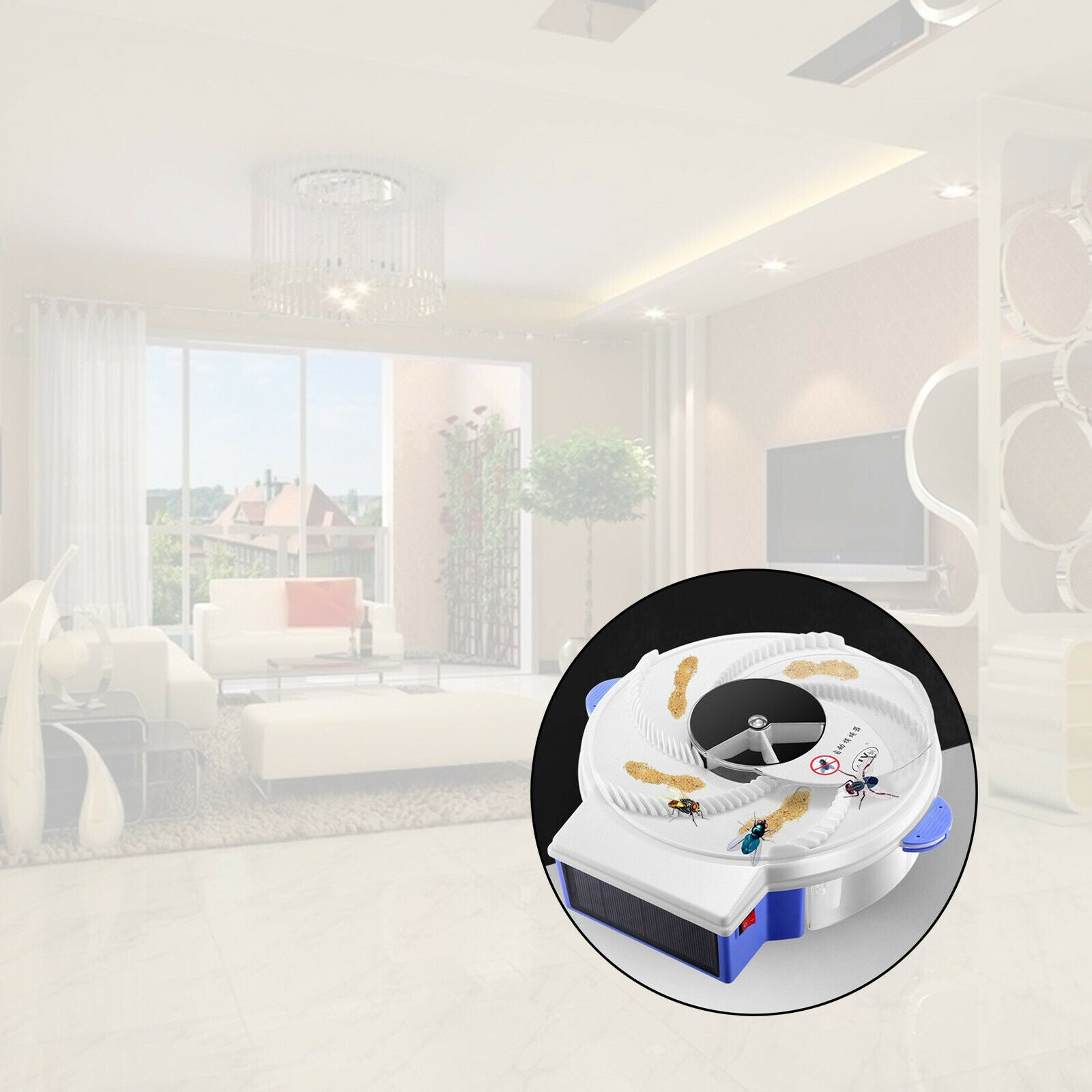 Electric Fly Trap Pest Device Insect Catcher Automatic Flycatcher Fly Trap