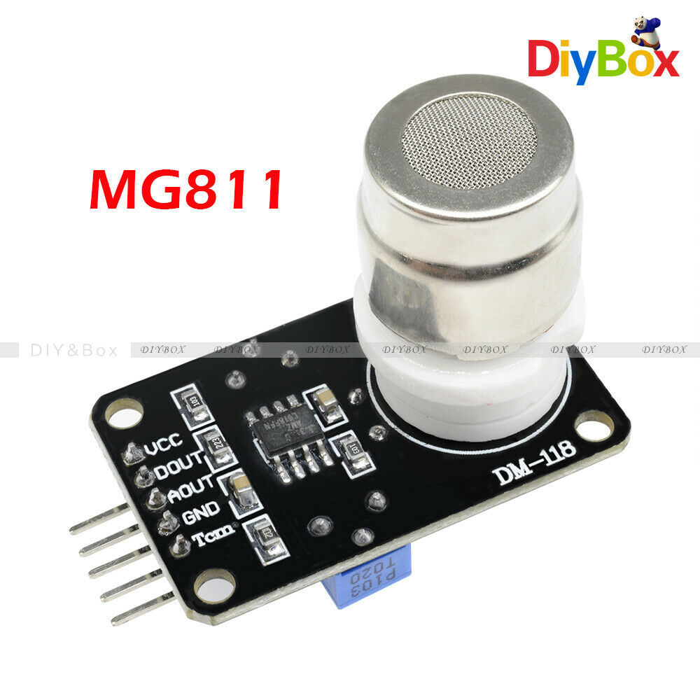 CO2 Carbon Dioxide Gas MG811 Sensor Module Detector with Analog Signal Output