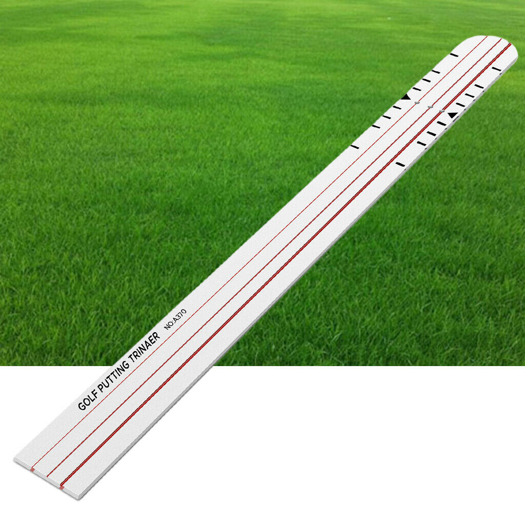 Golf Putting Alignment Trainer Auxiliary Training Sliding Improve Putter