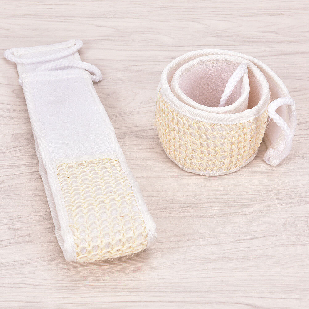1pc Natural Loofah Massage Sponge Shower Body Cleaning Long Brush Pad Towe.l8