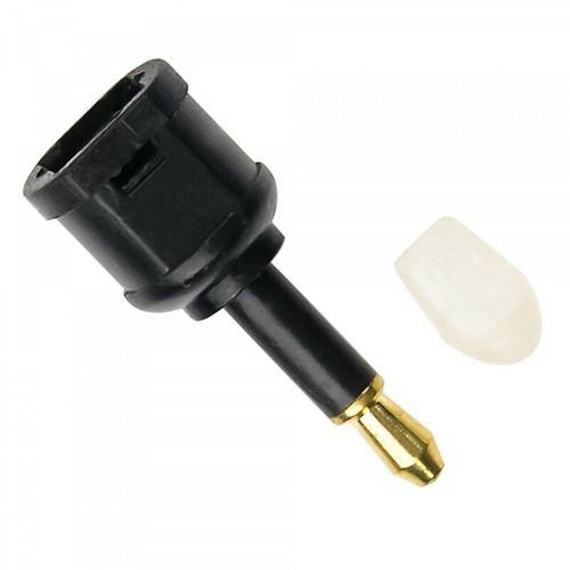 Toslink Optical Female To 3.5mm Male Mini Toslink Plug PDIF Adaptor Conne.l8