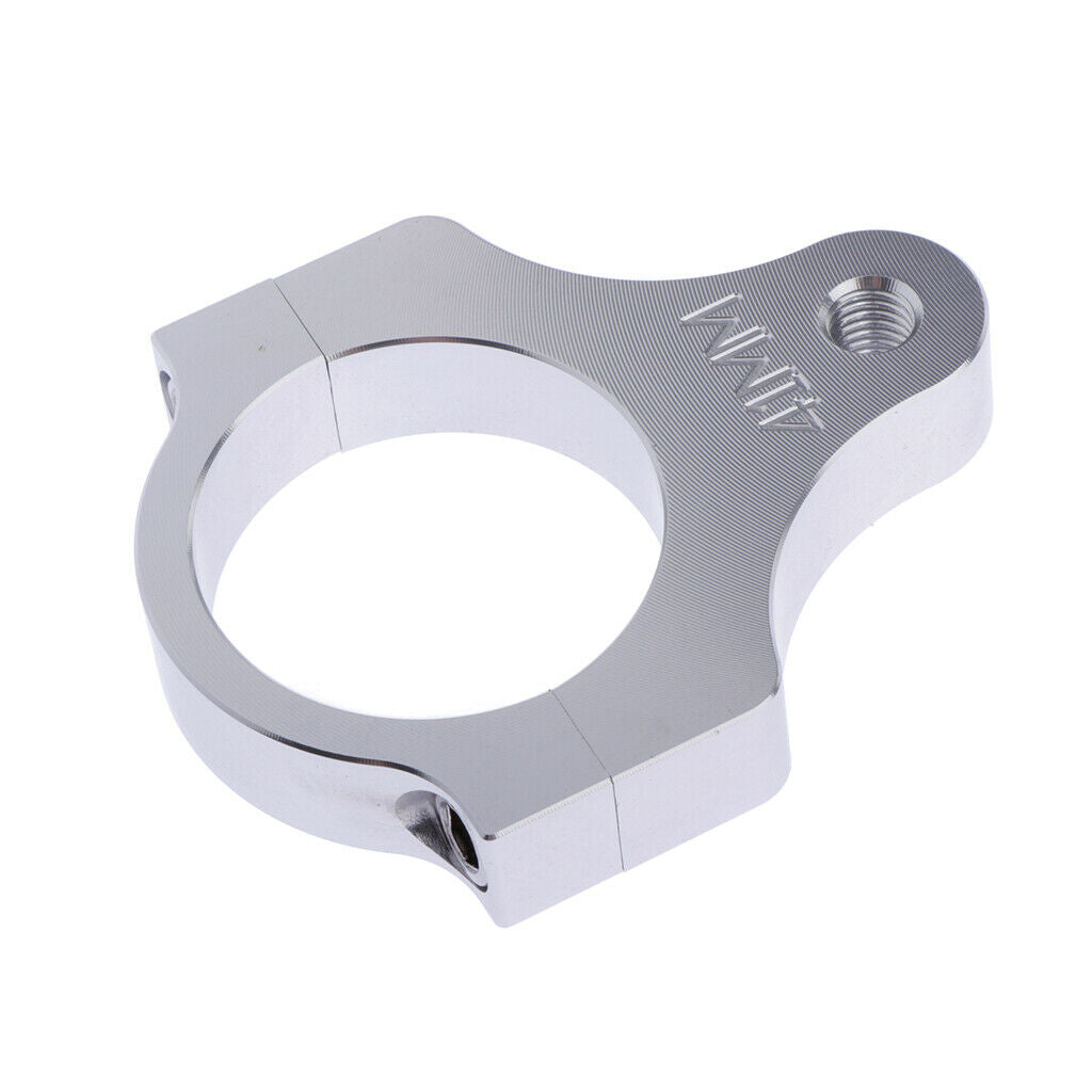 Motorcycle Aluminum Steering Damper Fork Frame Mounting Clamp Bracket 41mm Parts