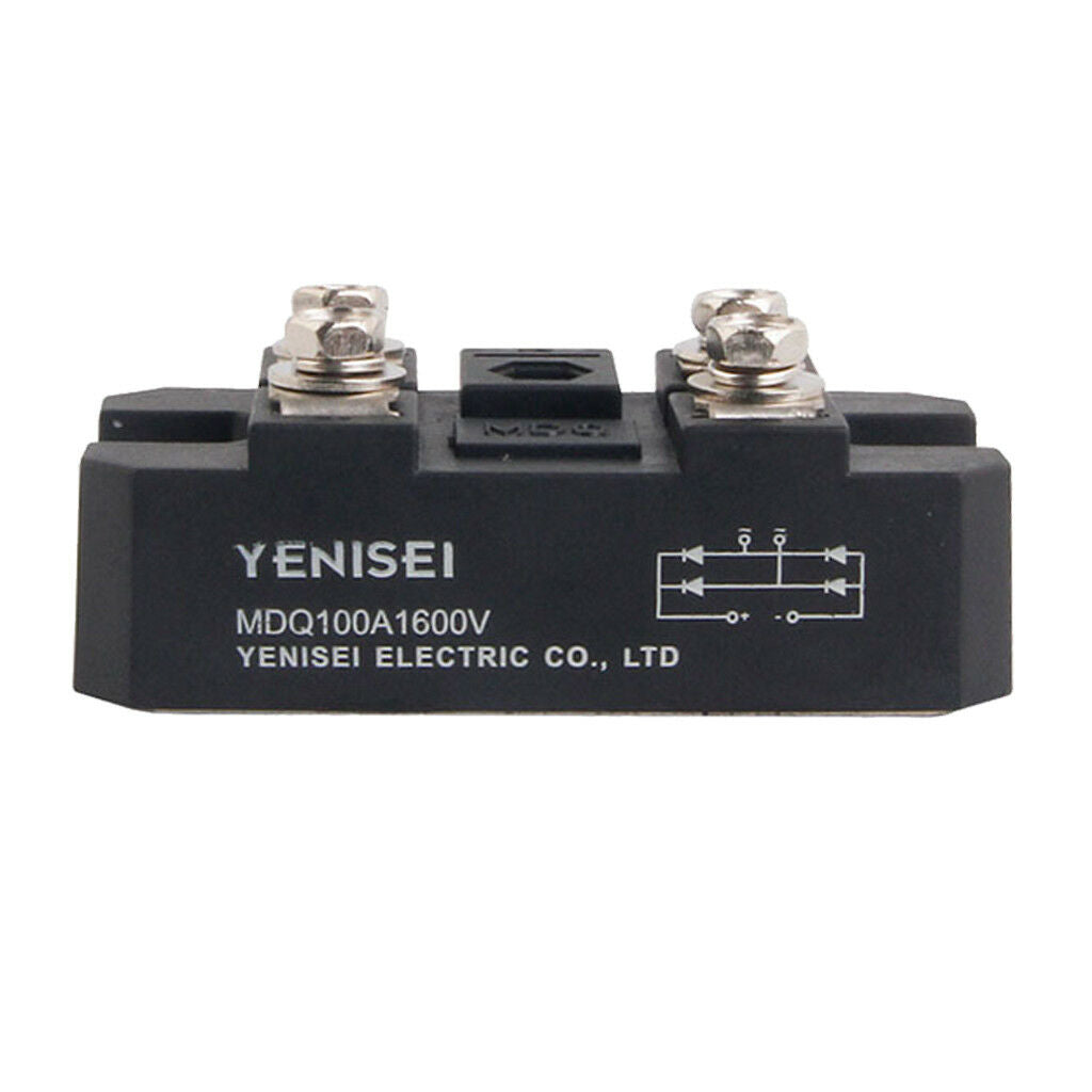 100A Amp 800V-1600V MDQ100A Single-Phase Diode Bridge  Power Module