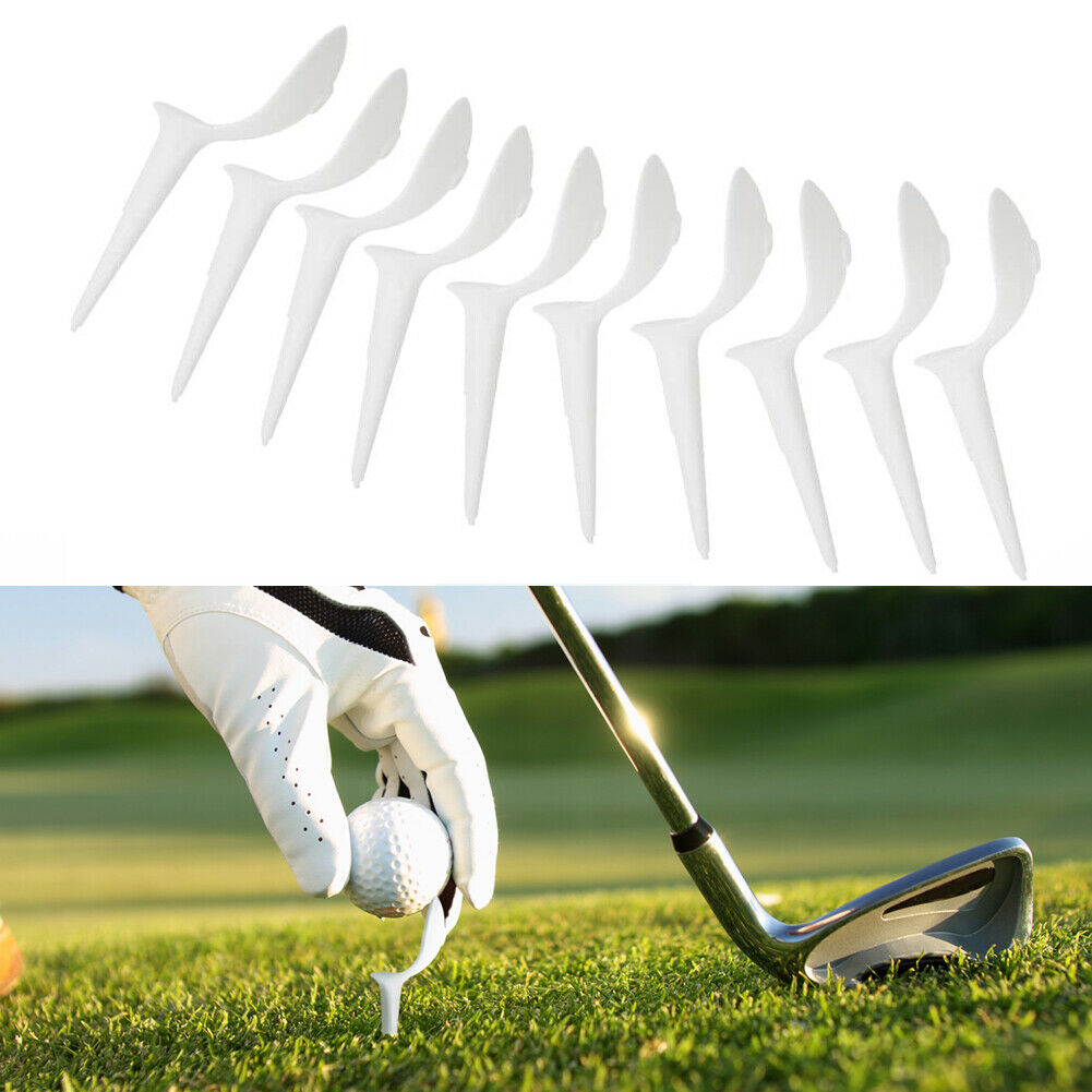 10 Pcs Plastic Novelty Anti-Slice Golf Tees Chair Tees Divot Tool for Golfer US^