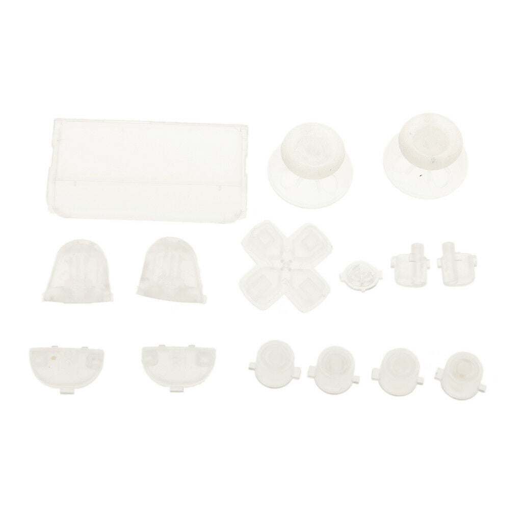 2x For Sony PS4   4 Full Button Set - Glow in Dark Night Luminous