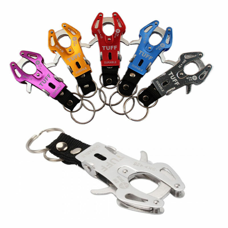 1PCS Mini Carabiner Karabiner Keyring Tool Hiking Camping Sport Snap Hook Safaty