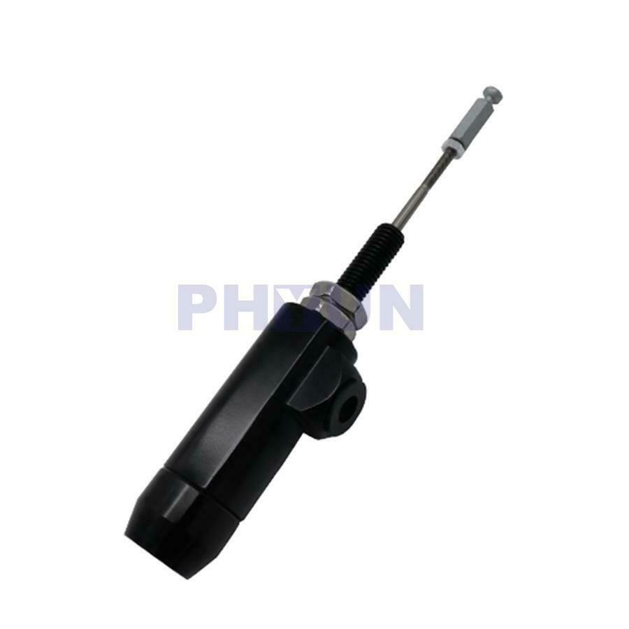 Black Motorcycle Hydraulic Brake Clutch Master Cylinder Rod Pump 12.7mm Piston