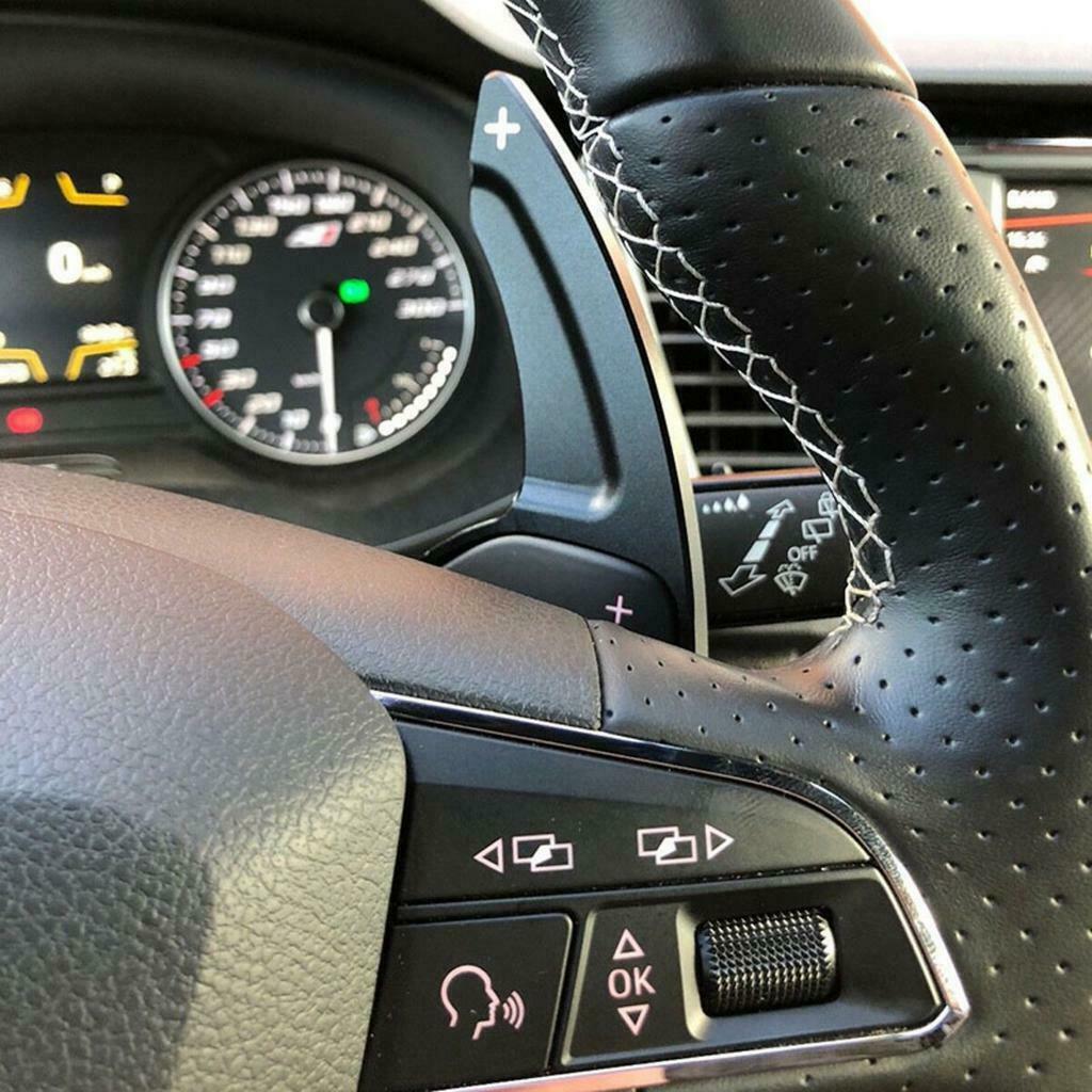 Shift Paddle Shifter Extension fit for Audi A3 A4L A5 A6 A7 A8 S5 Q5 Black