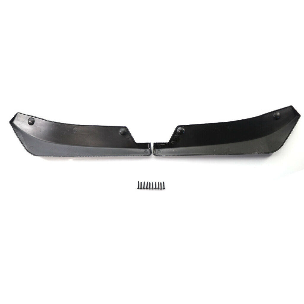 1 Pair Rear Bumper Spoiler Wing Universal Canard Protector Spare Parts