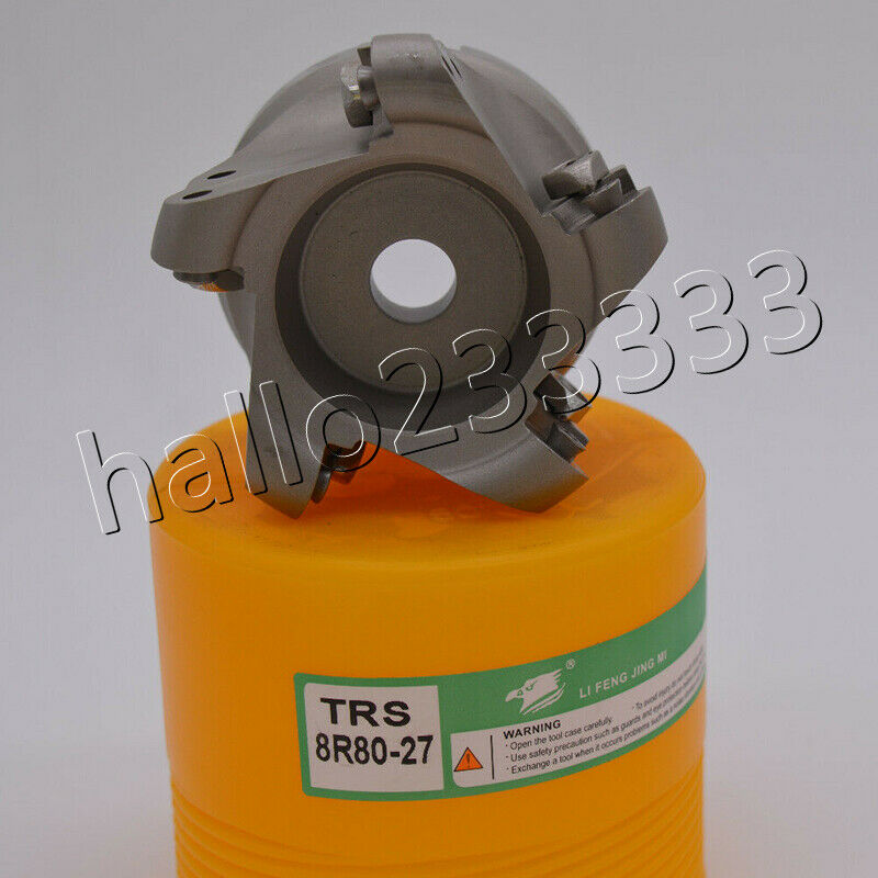 1pcs TRS 8R80-27-5F indexable face milling cutter FOR RDMT1204 Carbide insert