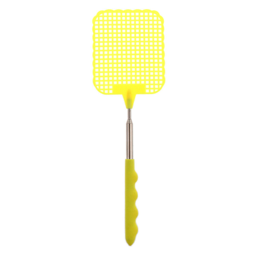 2X Fly Swatter Flapper Prevent Pest Tools Pest Control Indoor/Outdoor yellow