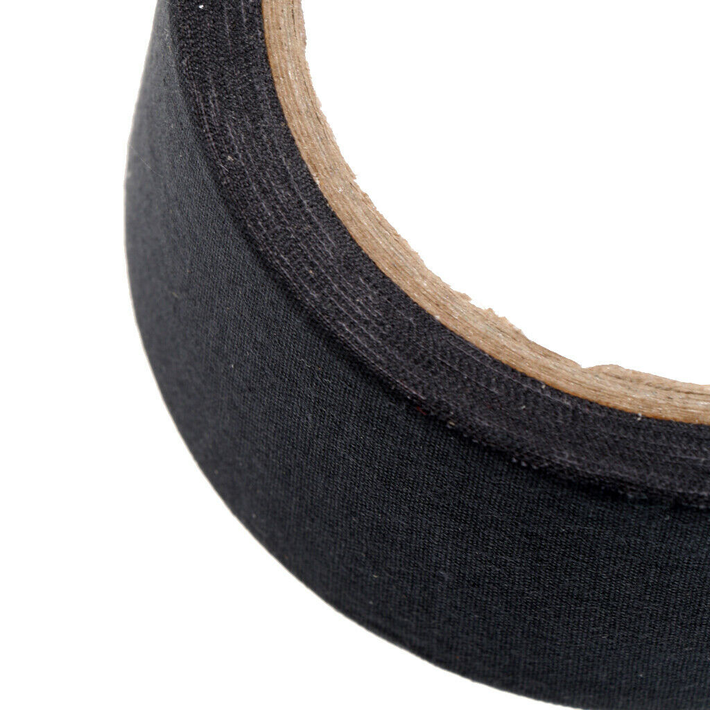 10m 4.9cm Camo Adhesive Tape Waterproof Cloth Tape Hunting Accessory Black