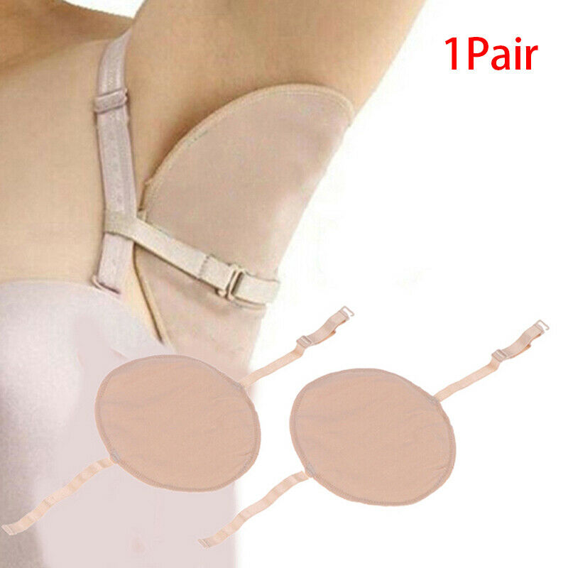 1Pair Washable Armpit Absorbing Guards Shoulder Straps Underarm Sweat Shi.l8