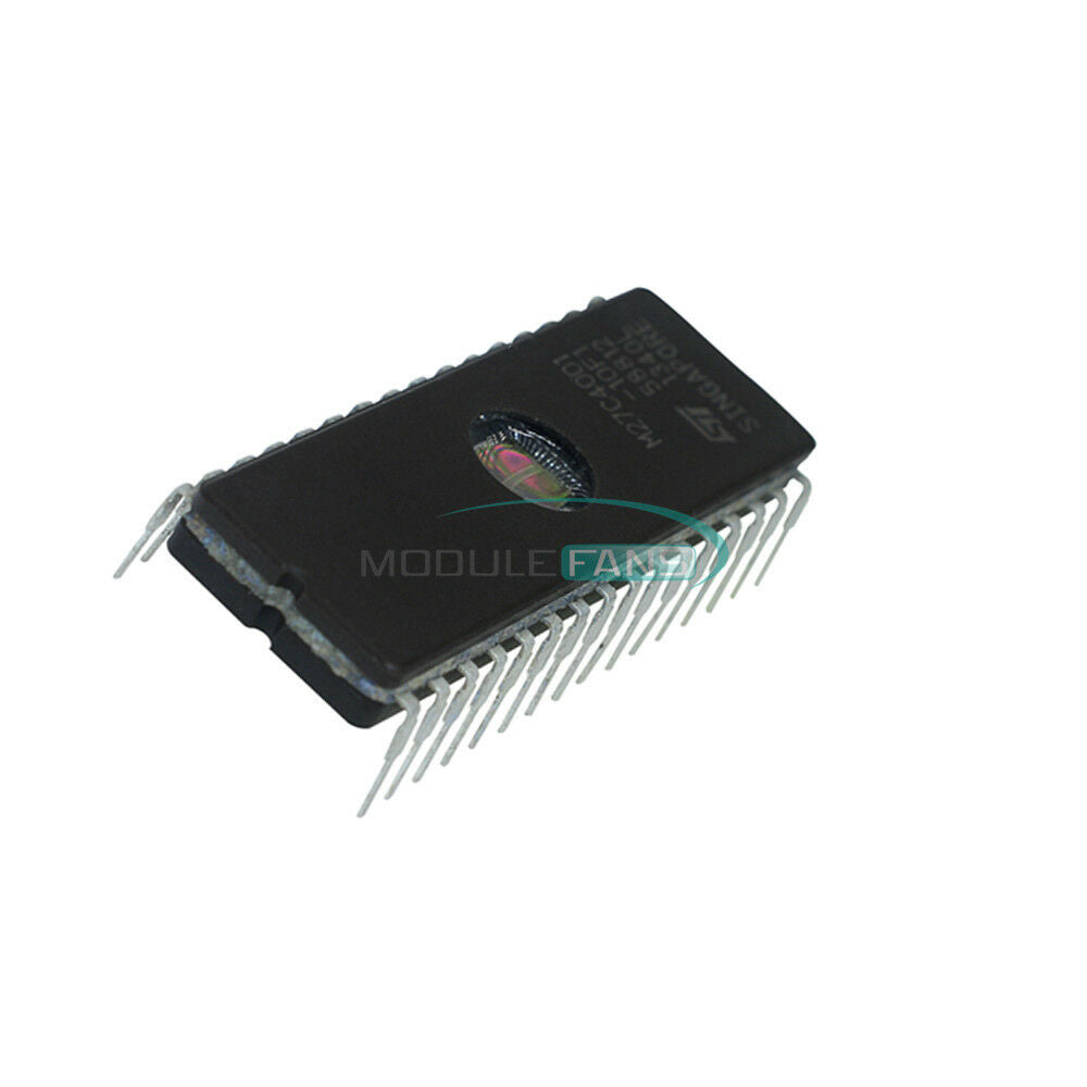 5PCS M27C4001-10F1 M27C4001 ST IC EPROM 4MBIT 100NS 32CDIP New