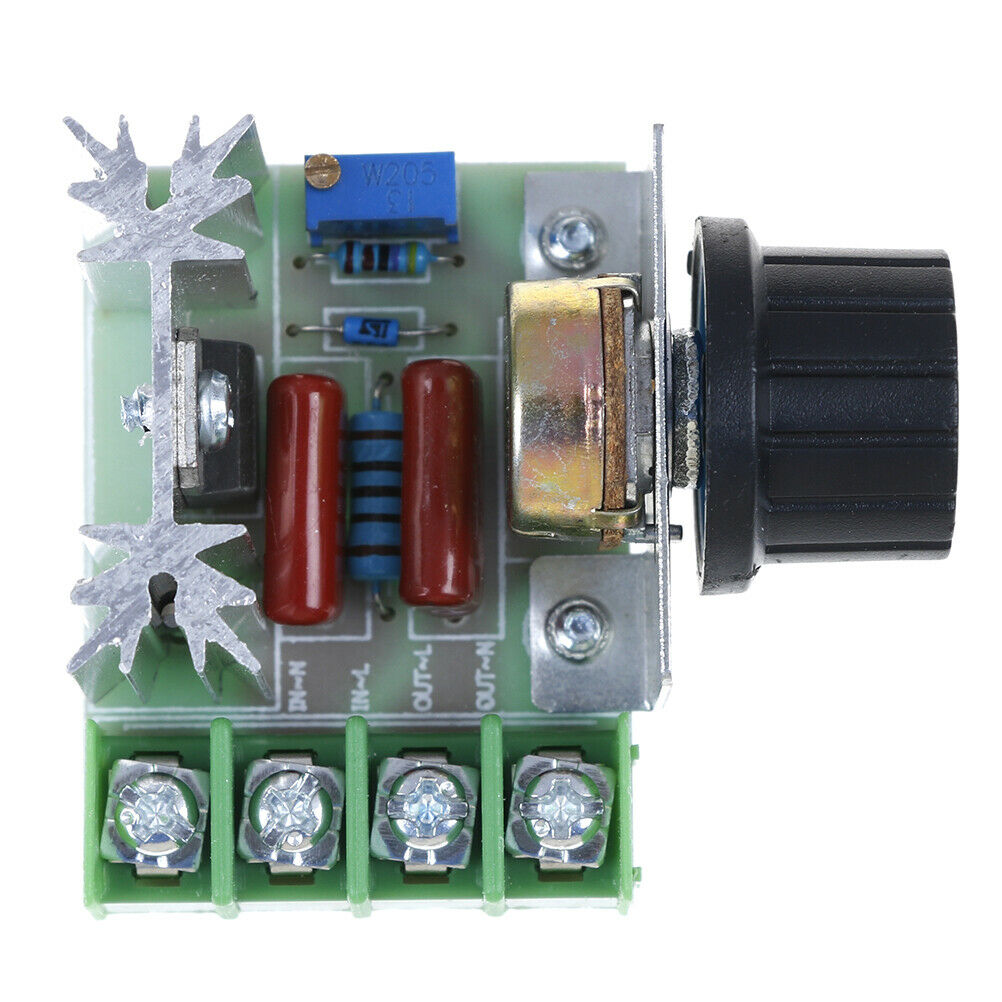 2000W speed controller adjustable scr motor speed regulator governor Fa WF