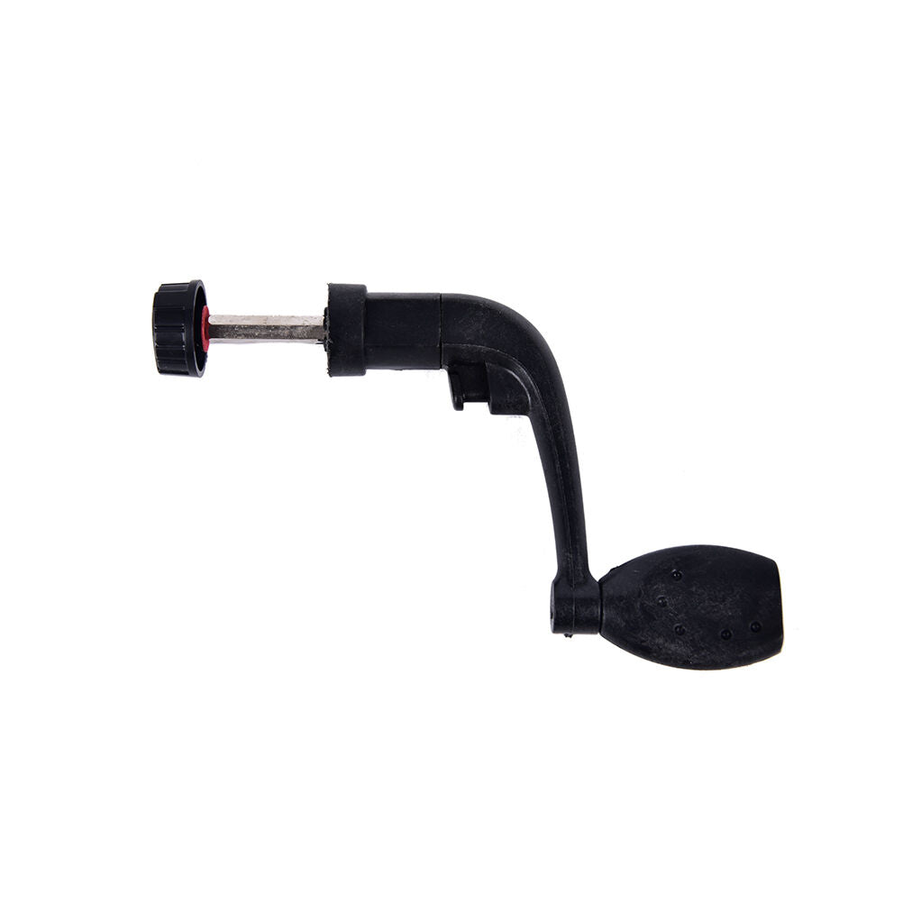 1PC Black plastic power handle fishing reel crank crank arm Spinning Reel.l8