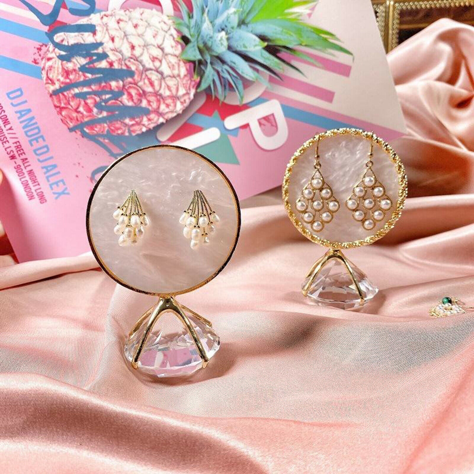Nail Tips Display Stand Nail Art Plate Rack Board Display Tool 2 Holes
