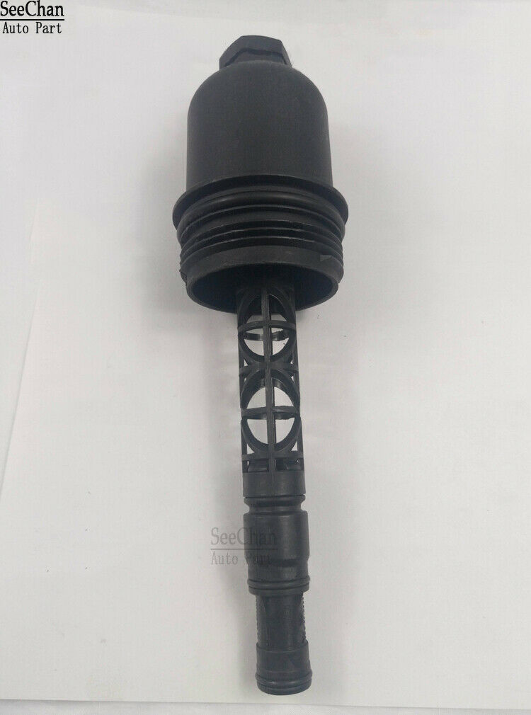 Black Oil Filter Housing Cap Fit for Mercedes-Benz W204 C180 C200 C250 2007-2014