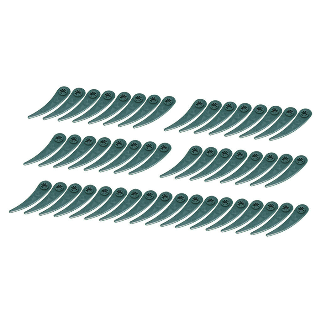 Plastic Lawn Mower Blade Fit for BOSCH ART 23-18 LI Grass Cutter Tools 50pcs