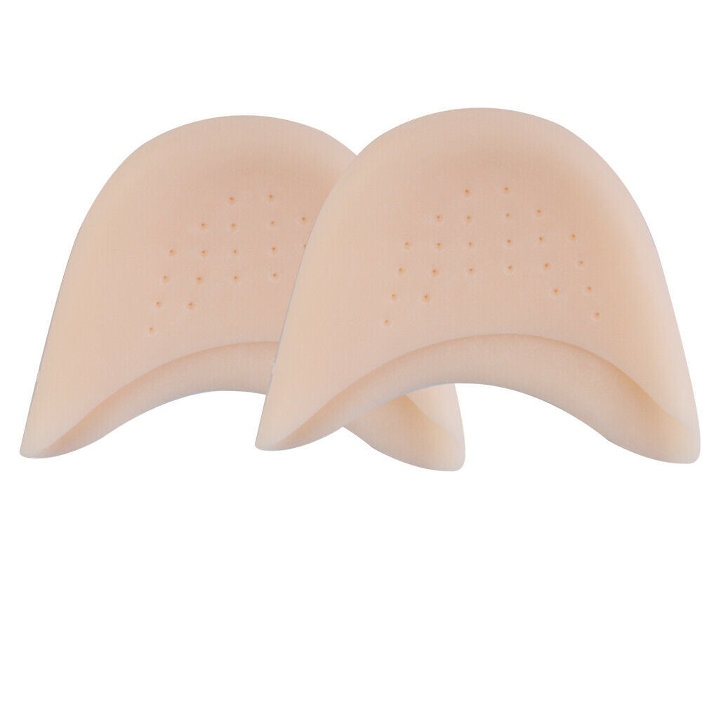 2 Pair of Ballet Dance Tiptoe Toe Caps/Covers/Pads for Ballet/Casual Use