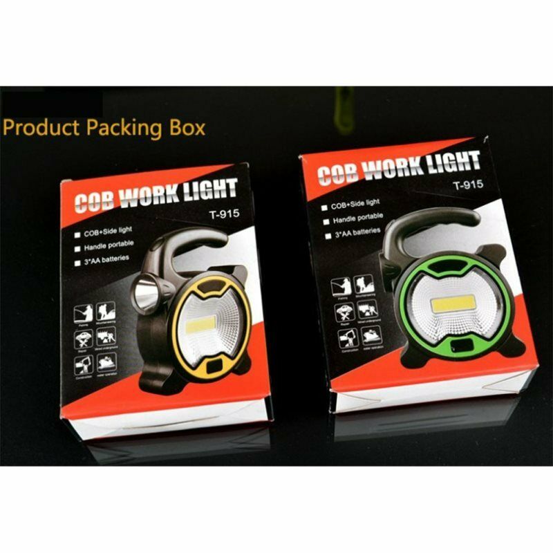 1PCs COB Work Lamp LED Lantern Waterproof Emergency Spotlight Rechargeab.l8