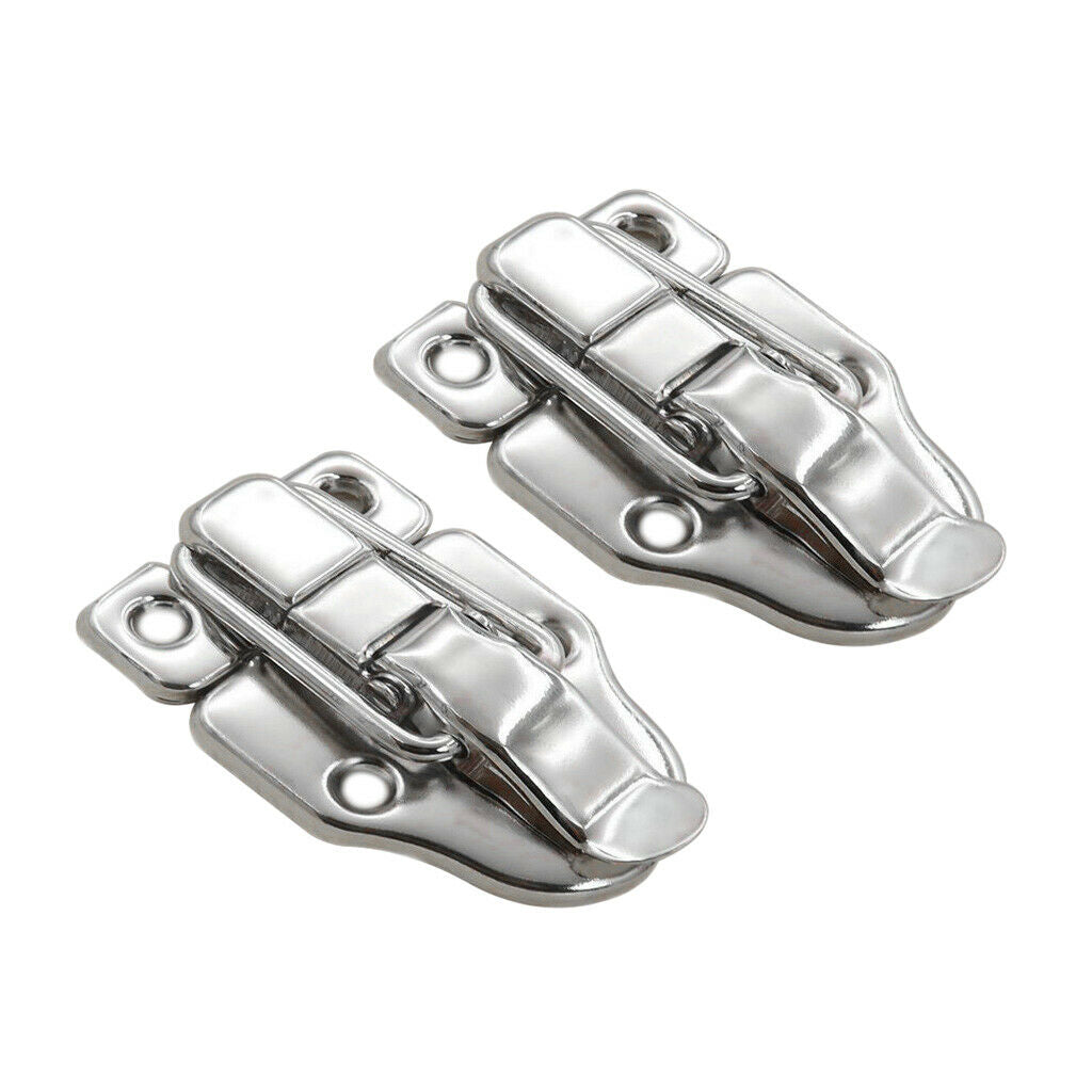 4x Toggle Case Catch Boxes Chest Trunk Tool Box Suitcase Closure Clasp Latch