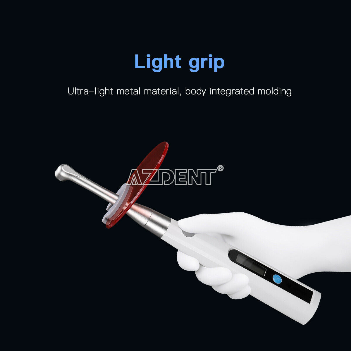5 Sets Dental Light Cure Lamp Cordless metal head LED 1S Dental Curing Light