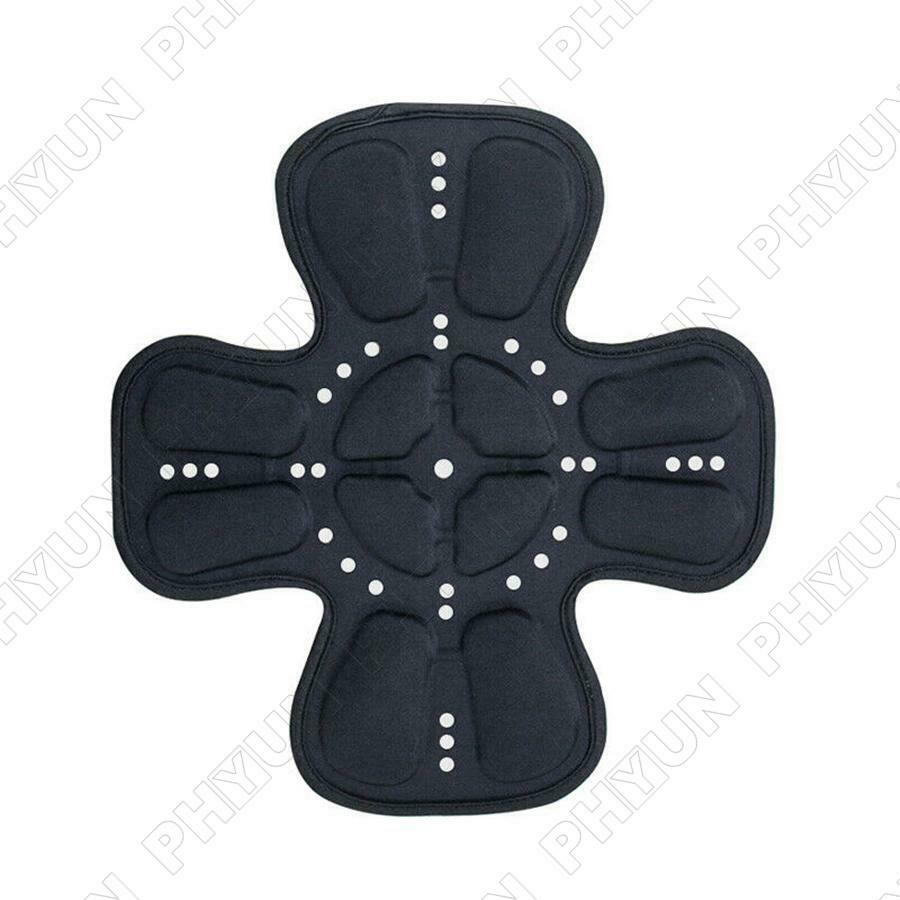Black Helmet Inner Protection Pad 4-D Helmet Inner Shock Absorber Breathable 1x