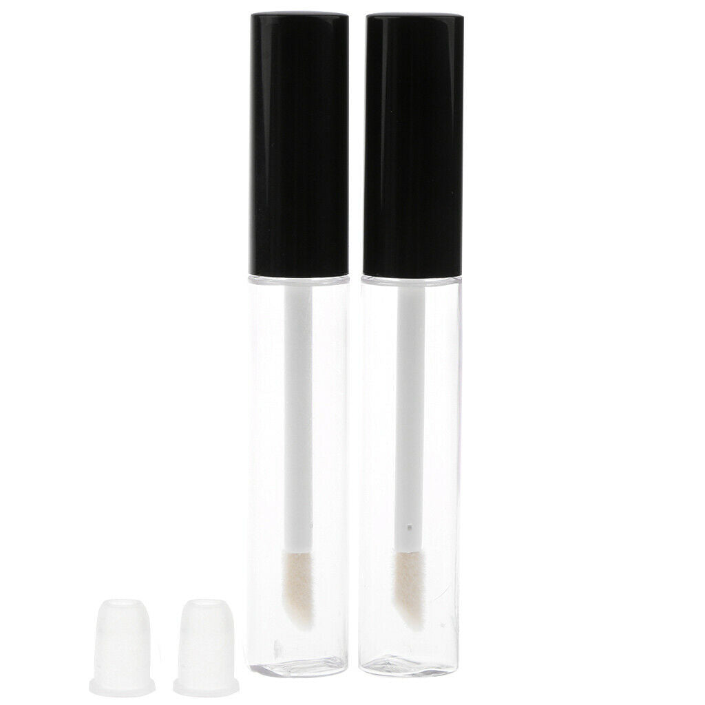 6 Pieces Empty Mascara Eyelash Growth Oil Lip Gloss Eyeliner Tube Bottles