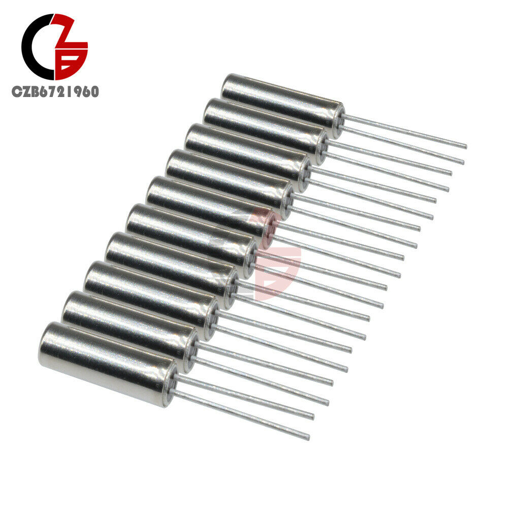 100Pcs 32.768KHz 32768HZ Crystal Oscillator  2 x 6 mm NEW