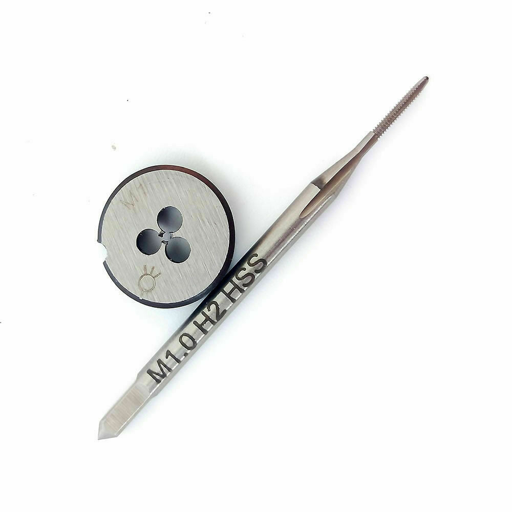 M1 Tap + Die Machine Thread Tap And Round Thread Die Right Hand HSS Taper