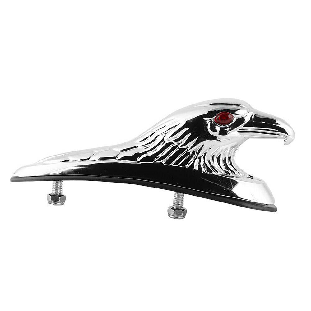 Motorcycle Front Fender Mudguard Ornament Eagle Head Statue Fit for Kawasaki Ya