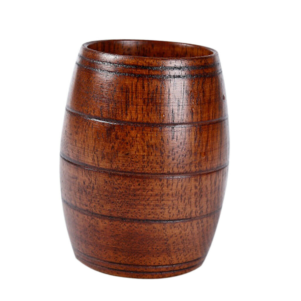 Wood Cup Mug Handcrafted for Outdoor Camping Picnic Hiking Party Decoration