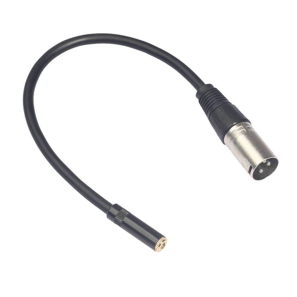 4X RCA/XLR Female to XLR Male XLR Headphone Cable Adapter Audio Line 30cm A