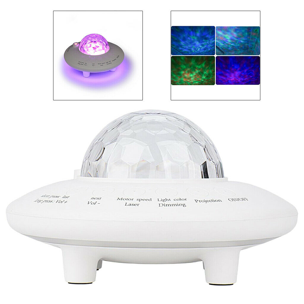 LED Galaxy Projector Light USB Romantic Starry Night Ocean Cosmos Lamp Kids