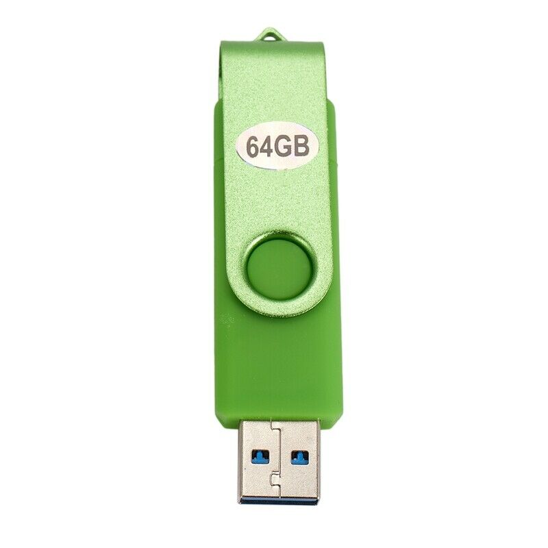 64Gb Colorful Usb 3.0 Flash Drive Otg Pendrive Micro-Usb Stick External StoragP9