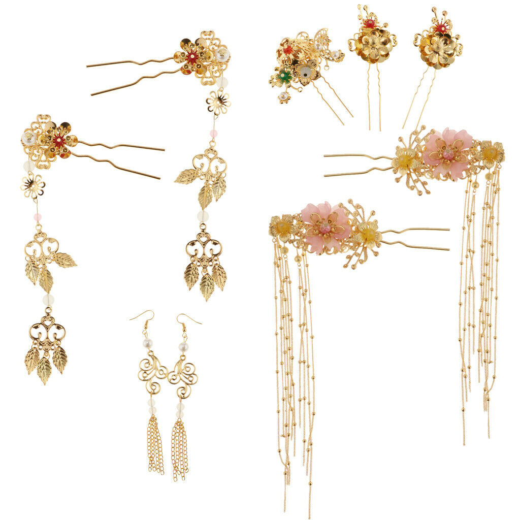 Chic Bridal Headdress Wedding jewelry Chinese Traditional Hair Accessories