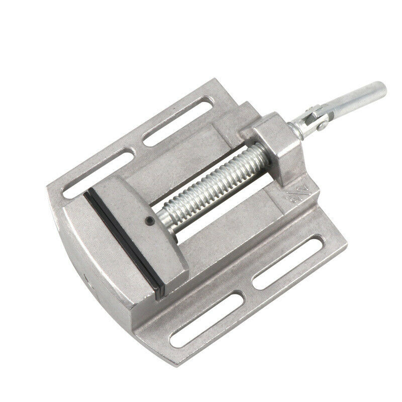 Aluminum Alloy Vise 2.5 Inch Flat-Nose Pliers Double Track Precision Clamping