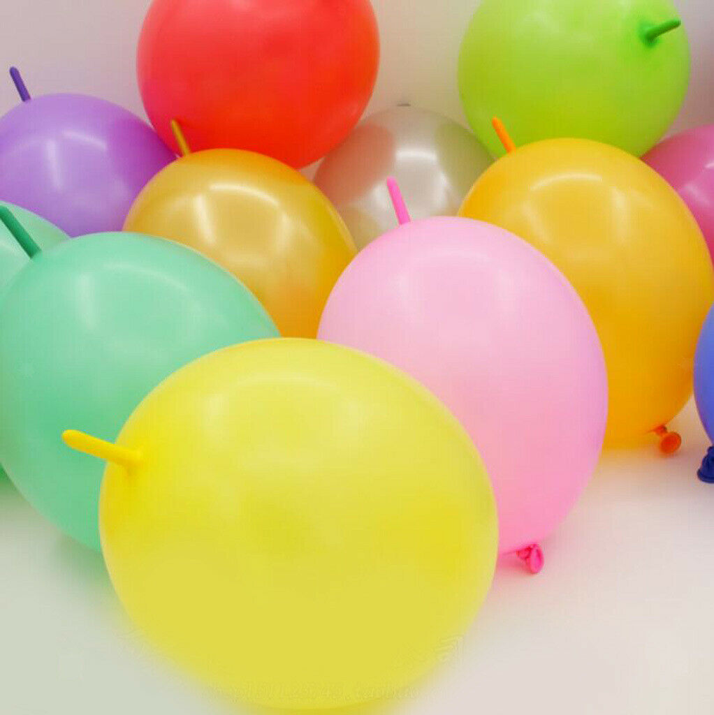 100pcs Quick Link Balloons Festival Occasions Decor Boys Girls Toys