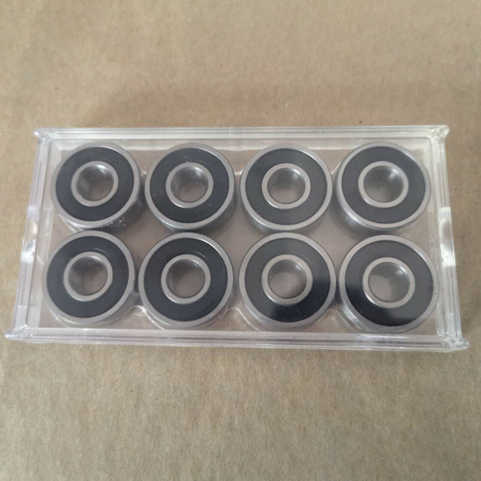 8x ABEC 608 Skateboard Bearing Spare 22x7mm Ball Bearings Caring Components