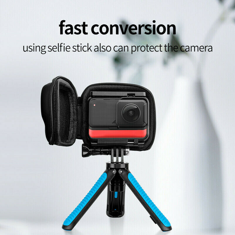 Mini Camera Bag Protect EVA PU Carrying Case Portable fit for Insta360 ONE R