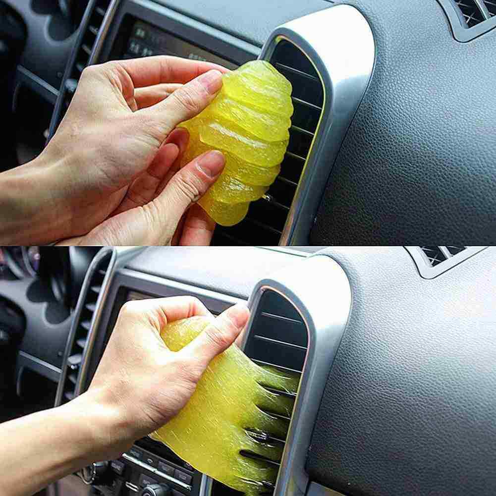 Magic Sticky Dust Dirt Cleaners Soft Glue Gum Gel Car PC Cleaning 7T6T U4D6