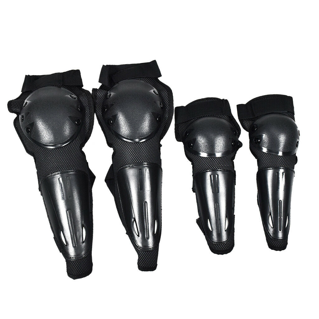 Motorcycle Protective Racing Gear Knee/Elbow Guards Protector Pads